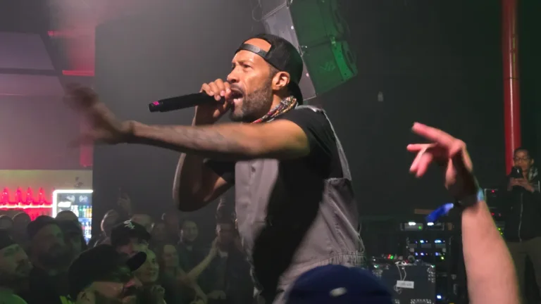 Redman na koncercie w Łodzi
