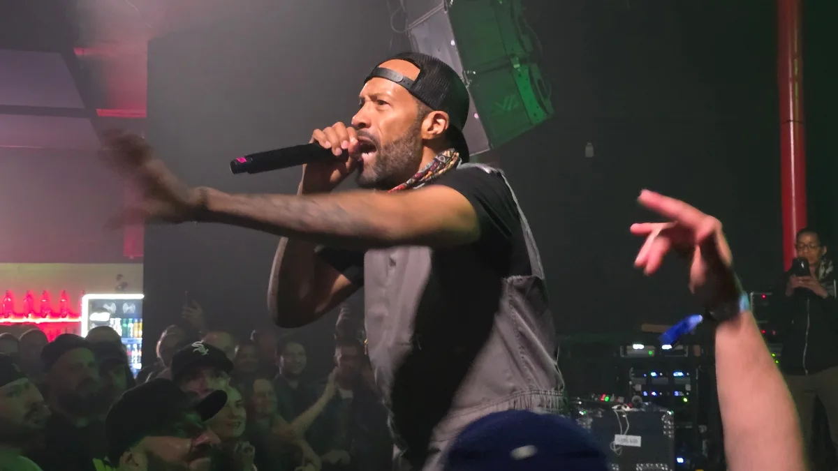 Redman na koncercie w Łodzi