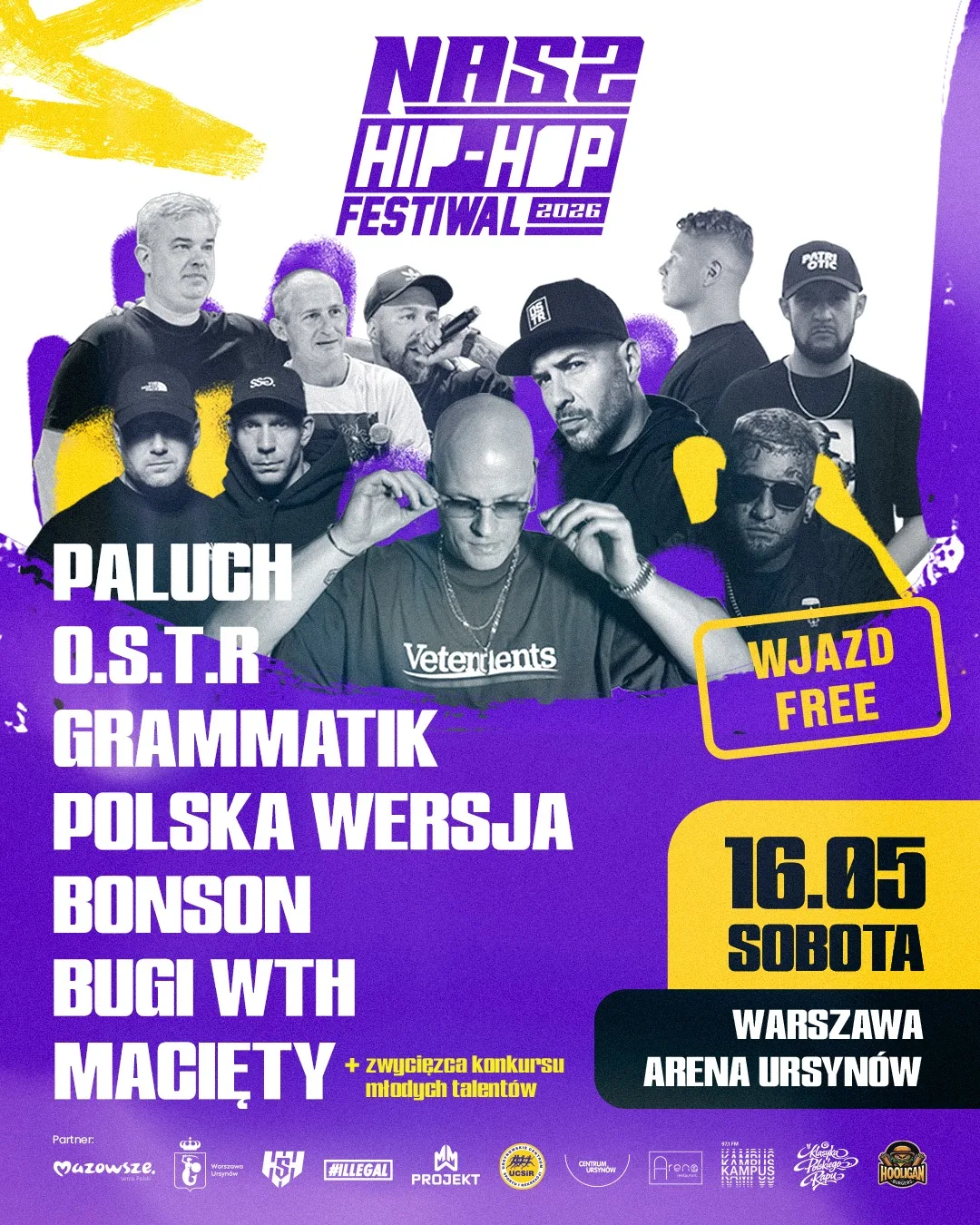 Nasz Hip-Hop Festiwal 2026 bilety